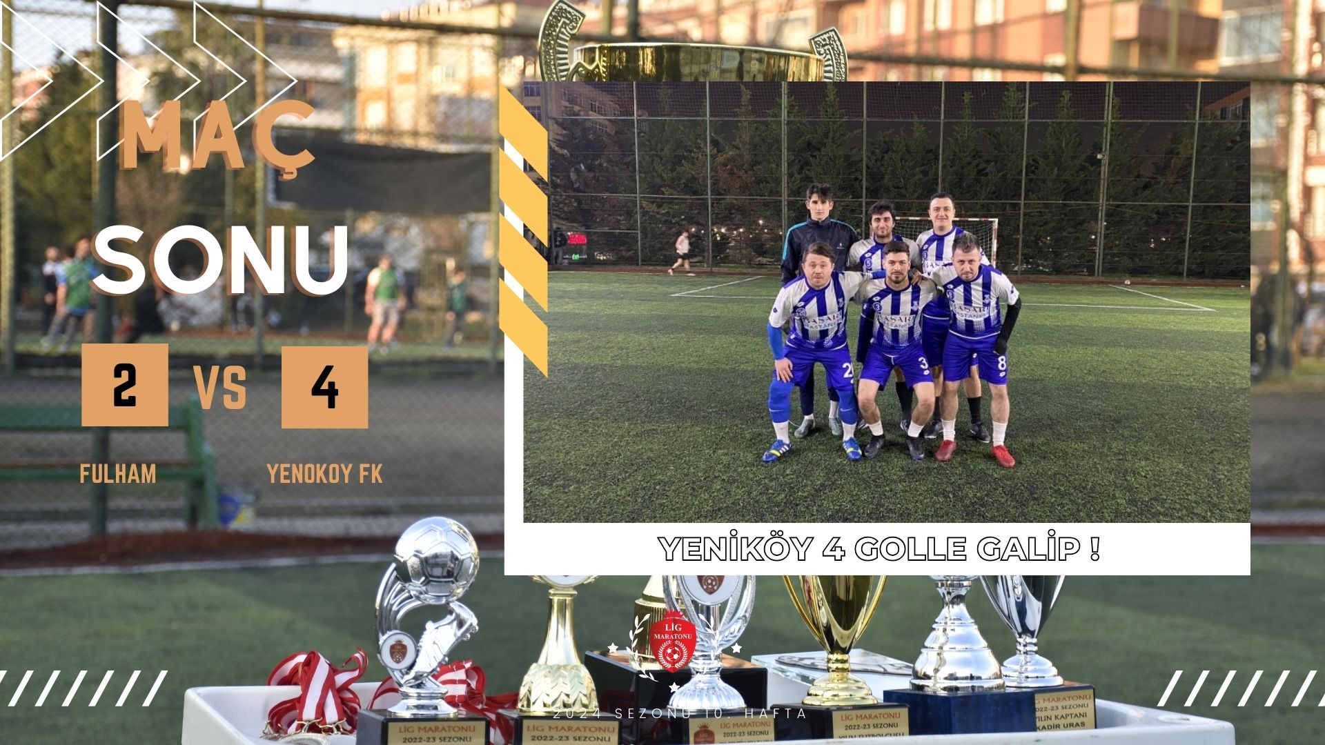 ZORLU MÜCADELEDE KAZANAN YENİKÖY FK OLDU